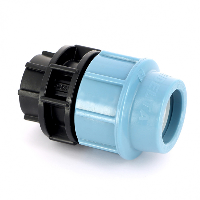 Муфта обжим-В для труб ПНД Unidelta 32x3/4