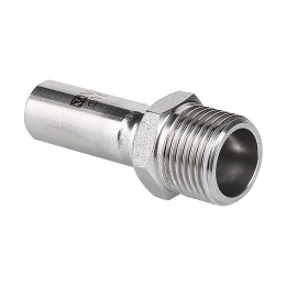 Вставка Inox-Press Valtec 15 мм х 1/2" (нар.резьба)
