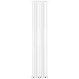 Трубчатый радиатор Stout TUBE ROUND R40 1-1750- 7 секций RT нижнее правое подключение (белый)
