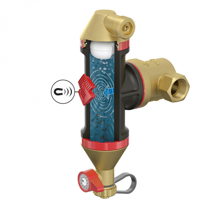 Сепаратор воздуха и грязи Flamco Flamcovent Clean Smart 3/4" EcoPlus