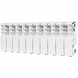 Алюминиевый радиатор Rommer Plus 200 (10 секций)