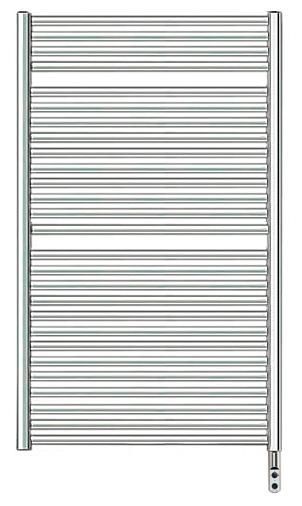 Электрический полотенцесушитель Zehnder Toga TEC-120-050/DD (хром)