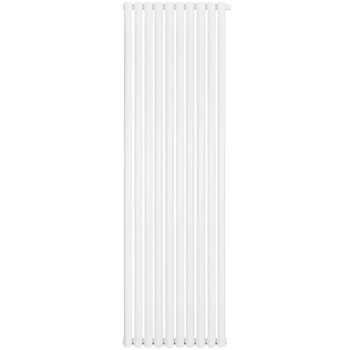 Трубчатый радиатор Stout TUBE ROUND R40 1-1750- 10 секций RT нижнее правое подключение (белый)