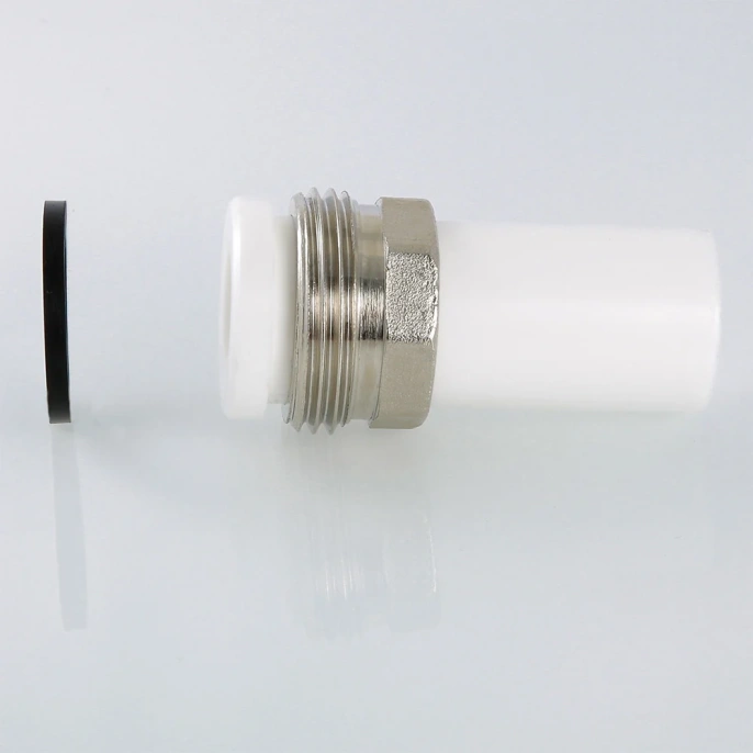 Патрубок Valtec PP-R 20 мм x 3/4" под накидную гайку