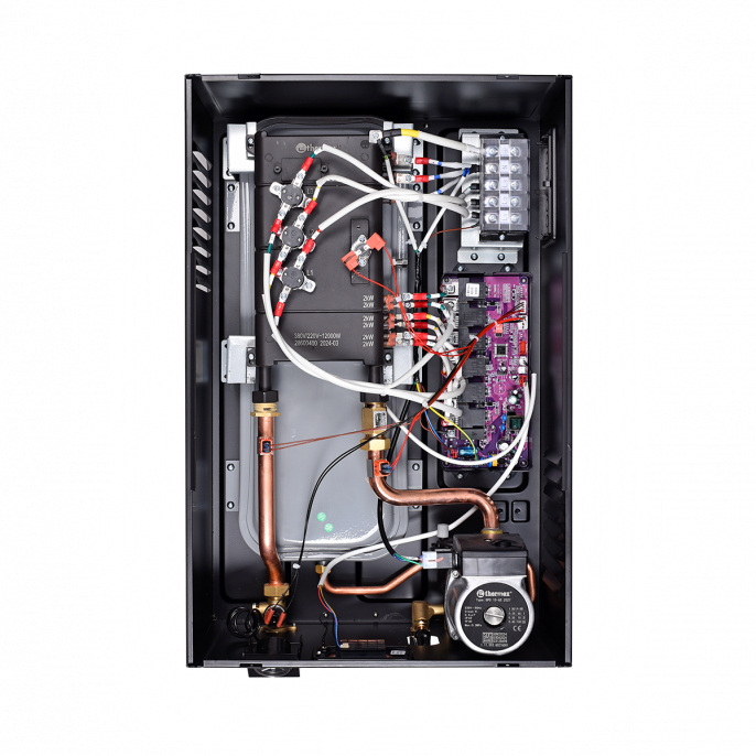 Настенный электрический котел Thermex Boss 12 Wi-Fi (Black)