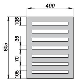 Электрический полотенцесушитель Zehnder Metropolitan Bar MEPE-080-040/ID (белый)