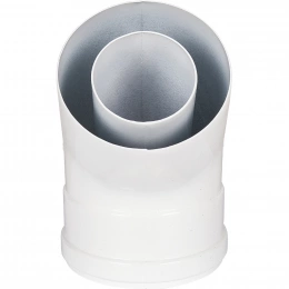 Отвод промежуточный раструбный Rommer 45° D 60/100 (наружный диаметр мама/папа)