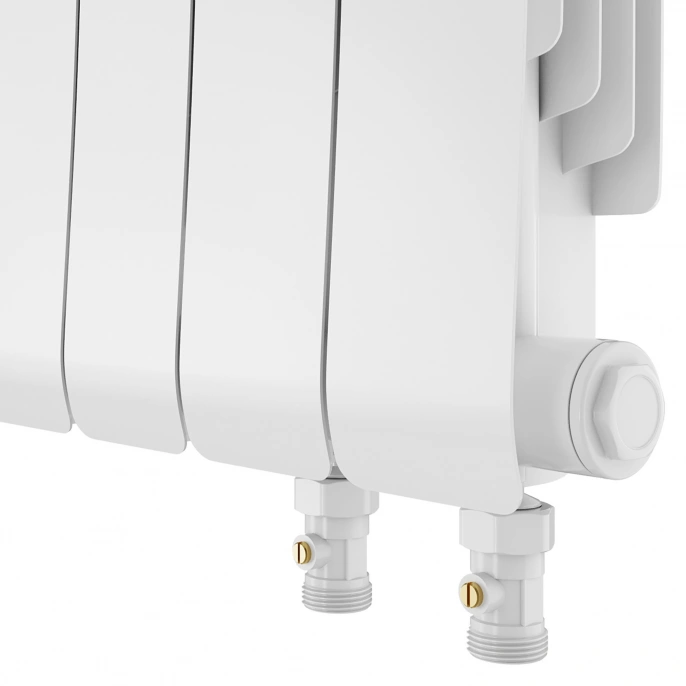 Радиатор биметаллический Royal Thermo Infinity 300 Bianco Traffico VR80 - 8 секций