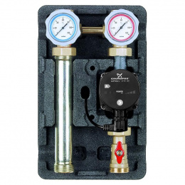 Насосная группа UK с насосом Grundfos Alpha 2L 32-60, без смесителя 1 1/4" (поколение 8) Meibes