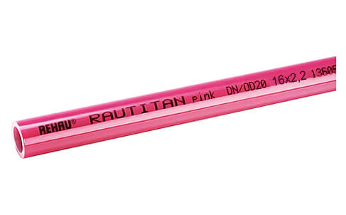 Труба Pexay RAUTITAN pink+ 20 x 2,8 мм