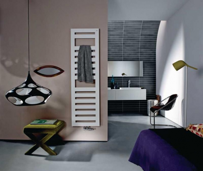Полотенцесушитель водяной Zehnder Metropolitan Spa MET-080-050 (белый)
