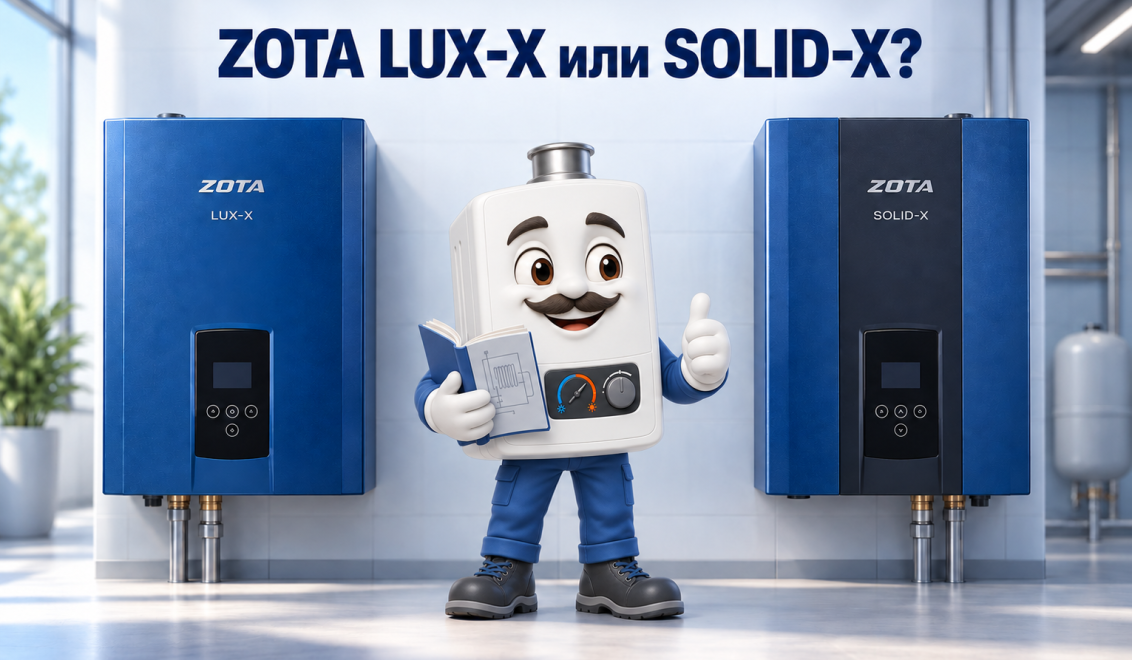 ZOTA LUX-X или SOLID-X, сравнение электрокотлов
