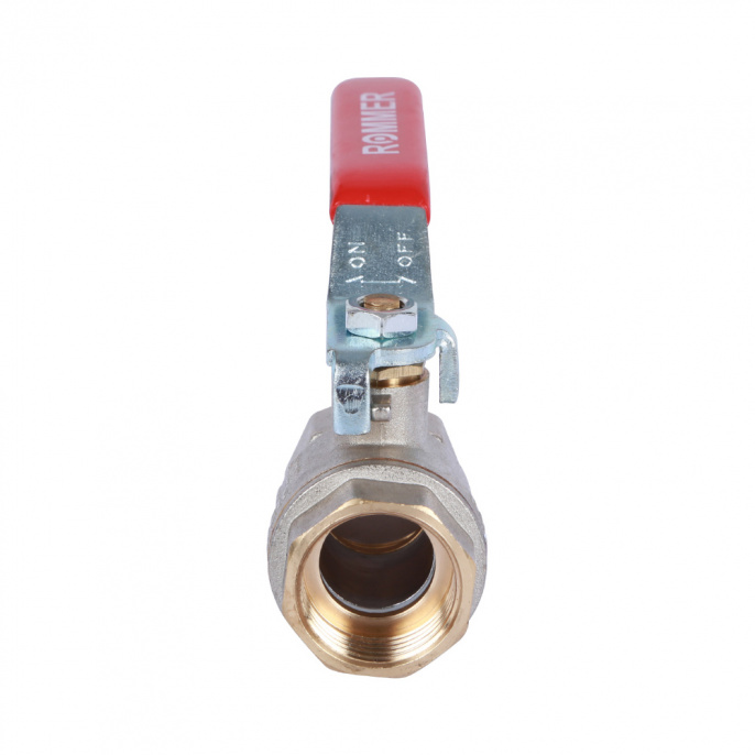 Кран шаровый Rommer 3/4" ВР-ВР, стандартный, ручка-рычаг