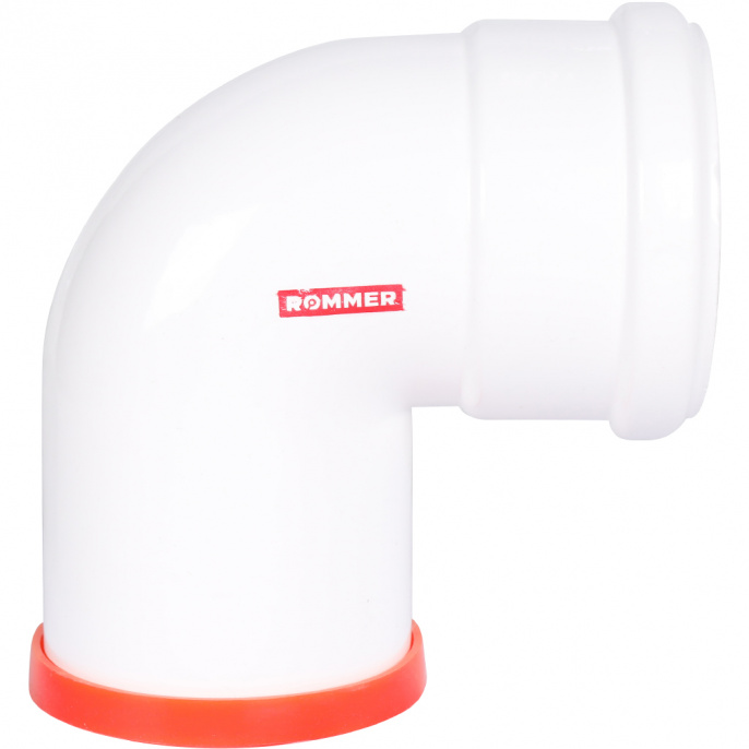 Отвод Rommer D 80 угол 90° M/F (мама/папа)