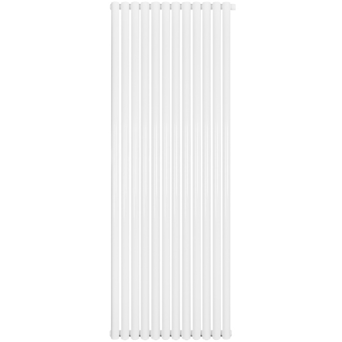 Трубчатый радиатор Stout TUBE ROUND R40 1-1750- 12 секций RT нижнее правое подключение (белый)