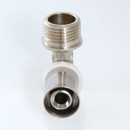 Угольник пресс Valtec 20 мм х 3/4" (нар.резьба)
