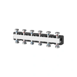 Распределительный коллектор Varmega V-Flow до 5 контуров, нержавеющая сталь, с термоизоляцией