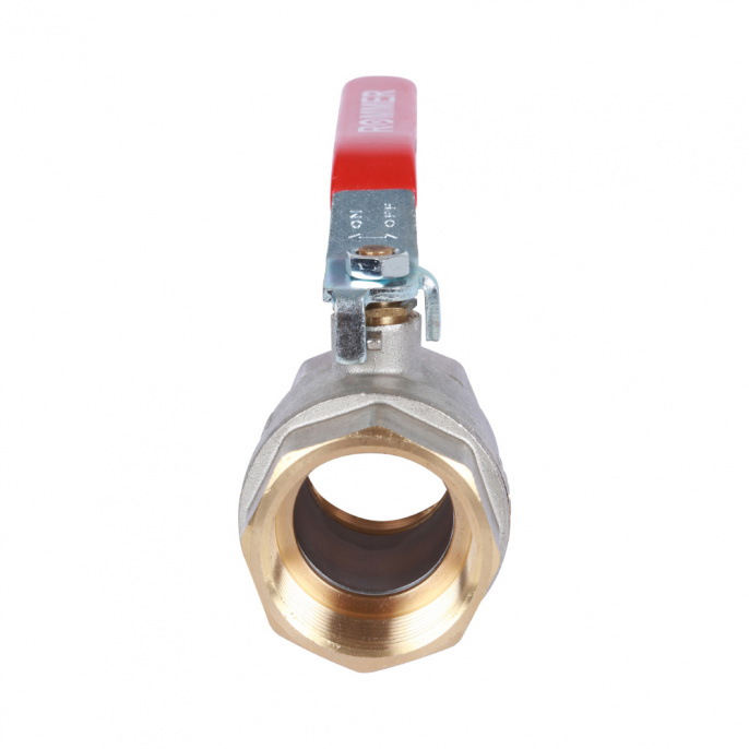 Кран шаровый Rommer 1 1/2" ВР-ВР, стандартный, ручка-рычаг