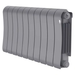 Радиатор биметаллический Royal Thermo Infinity 300 Silver Satin - 10 секций