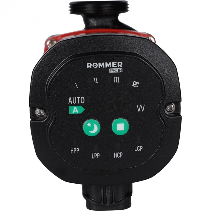 Насос циркуляционный Rommer ERTI 25/40-130, гайками и теплоизоляцией