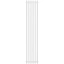 Трубчатый радиатор Stout TUBE QUADRO QV40-1750- 6 секций боковое подключение (белый муар)