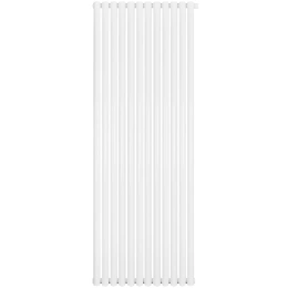 Трубчатый радиатор Stout TUBE ROUND R40 1-1750- 12 секций RT нижнее правое подключение (белый)