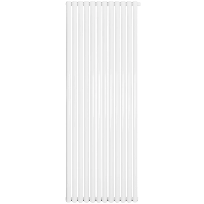 Трубчатый радиатор Stout TUBE ROUND R40 1-1750- 12 секций RT нижнее правое подключение (белый)