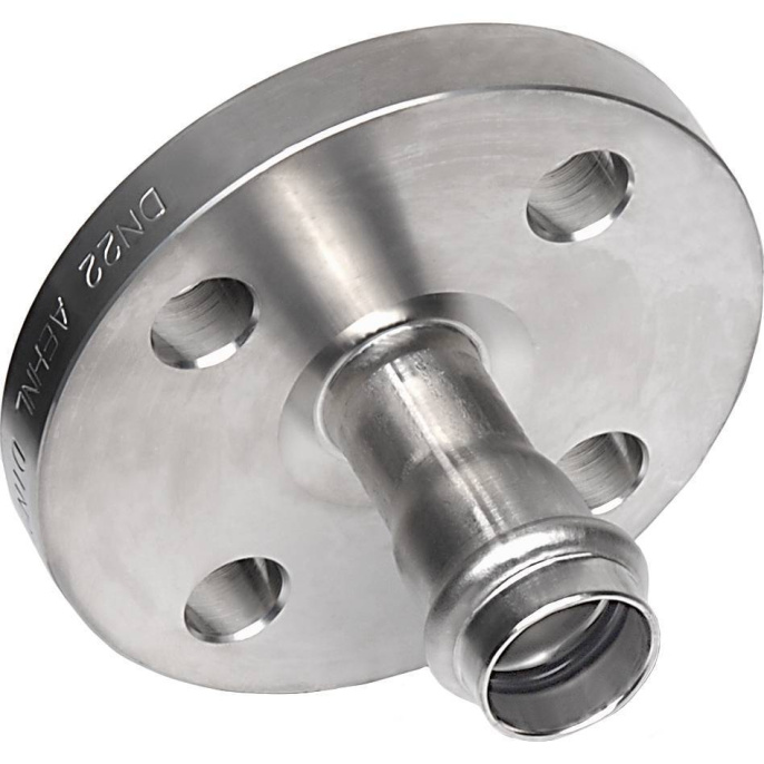 Пресс-фланец нержавеющая сталь Sanha VA-PF PN10/16, DN 40 / 42 mm