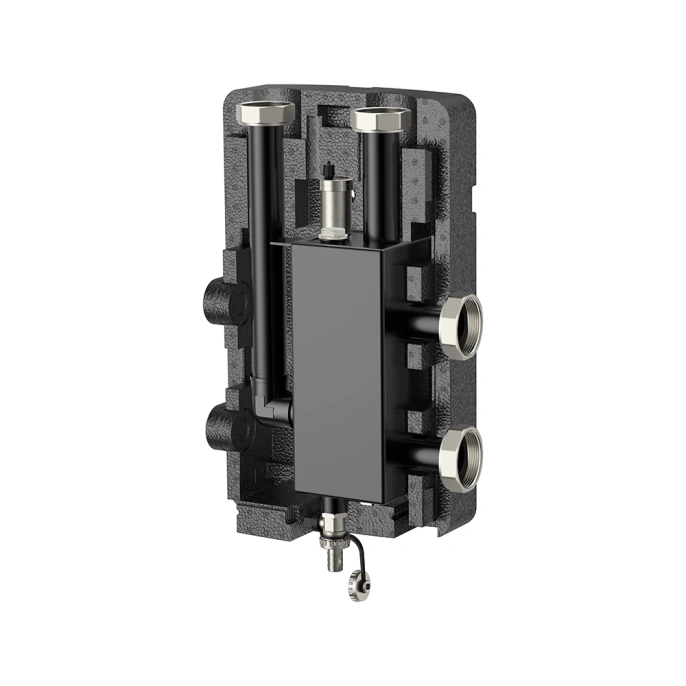 Гидравлический разделитель Varmega V-Flow DN32, сталь, с термоизоляцией