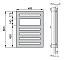 Полотенцесушитель водяной Zehnder Metropolitan Spa MET-080-040 (белый)