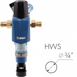 Фильтр механической очистки BWT F1 - ¾” HWS