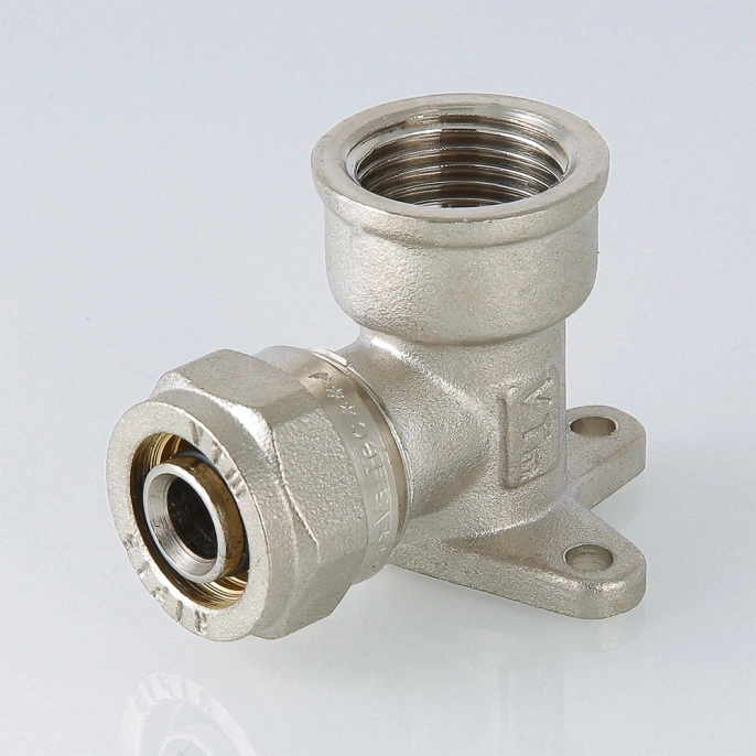 Угольник обжимной Valtec 20 мм х 3/4" водорозетка