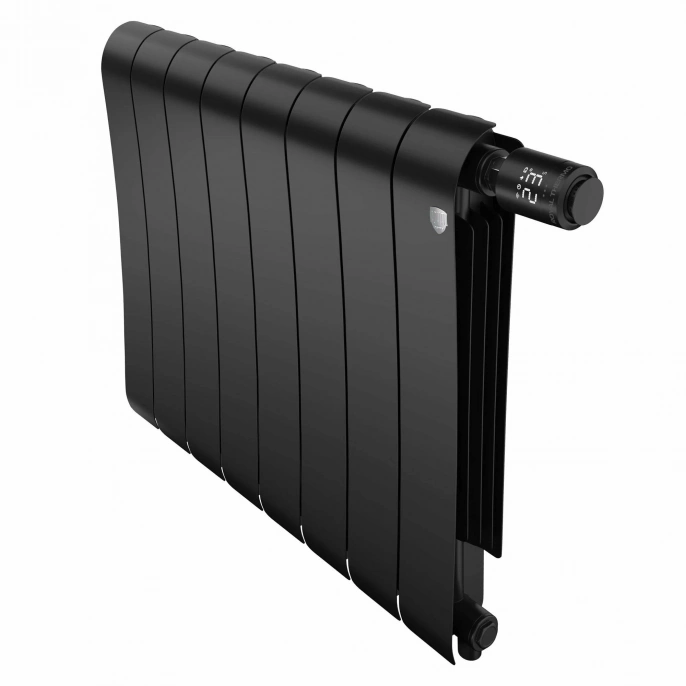 Радиатор биметаллический Royal Thermo Infinity 500 Noir Sable VR80 - 8 секций