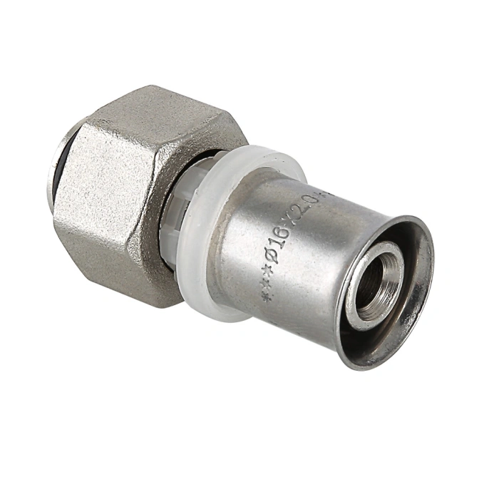 Накидная гайка пресс Valtec 16 (2,0) мм х 1/2”