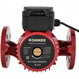 Насос циркуляционный Rommer FORCE 50-60F 220 V фланцевый