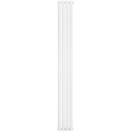 Трубчатый радиатор Stout TUBE ROUND R40 1-1750- 4 секции RT нижнее правое подключение (белый)
