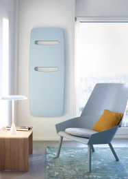 Электрический полотенцесушитель Zehnder Vitalo Cut VITE-150-050/FD (белый)