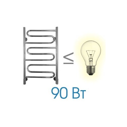 Полотенцесушитель электрический Energy BRAVO 800х500