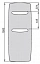 Полотенцесушитель водяной Zehnder Vitalo Cut EasyFit VITK-150-060 (белый)