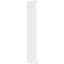 Трубчатый радиатор Stout TUBE ROUND R40 1-1750- 6 секций боковое подключение (белый)