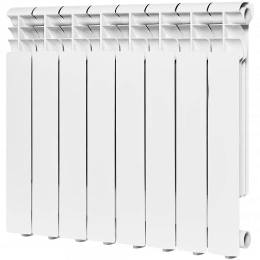 Алюминиевый радиатор Rommer Profi 500 (8 секций)