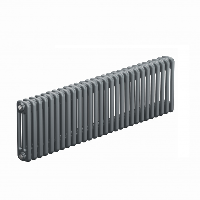 Радиатор трубчатый Rifar Tubog TUB 3037 - 28 секций, цвет TI - Титан