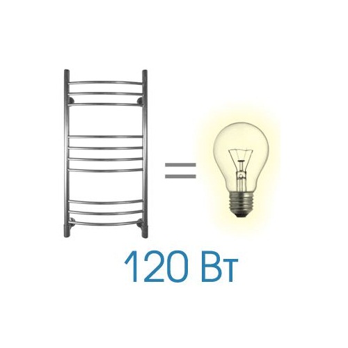 Полотенцесушитель электрический Energy ERGO 1000х500