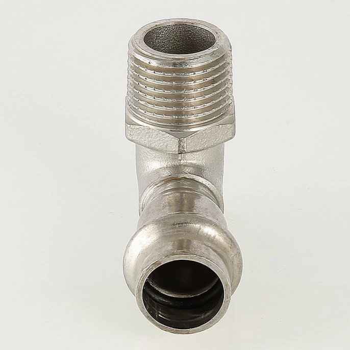 Угольник Inox-Press Valtec 18 мм х 1/2" (нар.резьба)