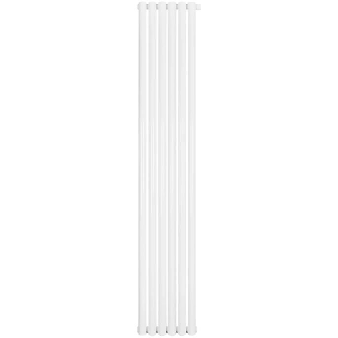 Трубчатый радиатор Stout TUBE ROUND R40 1-1750- 6 секций RT нижнее правое подключение (белый)