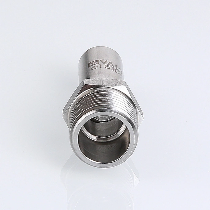 Вставка Inox-Press Valtec 15 мм х 1/2" (нар.резьба)