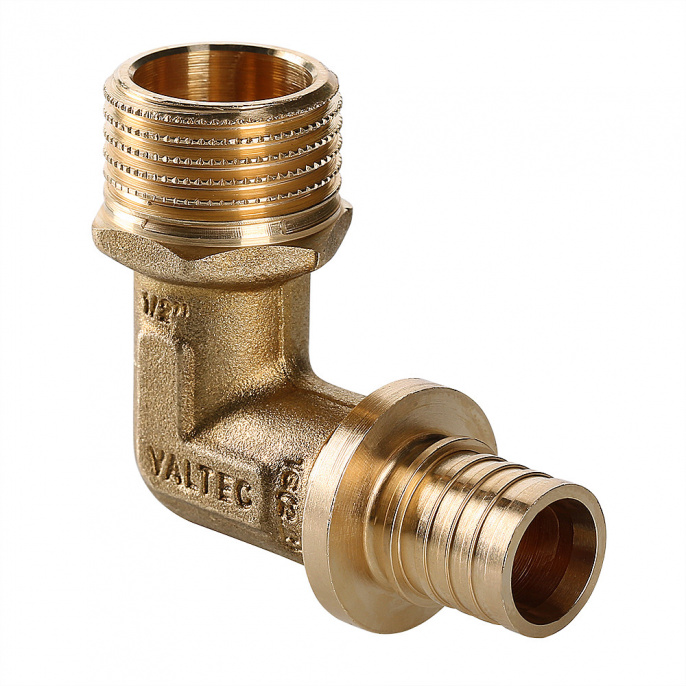 Угольник надвижной Valtec 16 х 1/2" (нар.резьба)