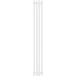 Трубчатый радиатор Stout TUBE QUADRO QV40-1750- 4 секции CU нижнее центральное подключение (белый муар)