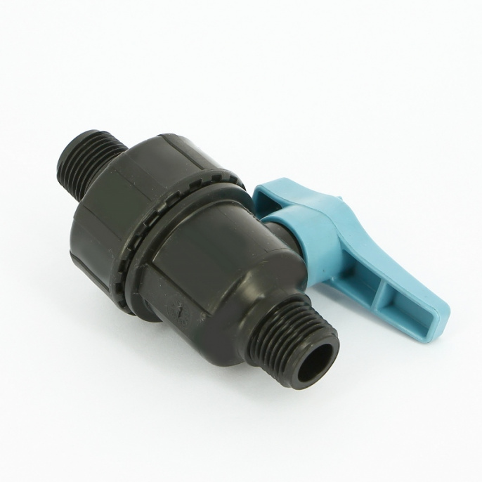 Кран НН Unidelta 1/2 х 1/2 для труб ПНД полипропилен PP-B