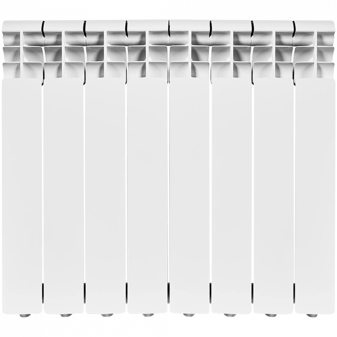 Алюминиевый радиатор Rommer Profi 500 (8 секций)